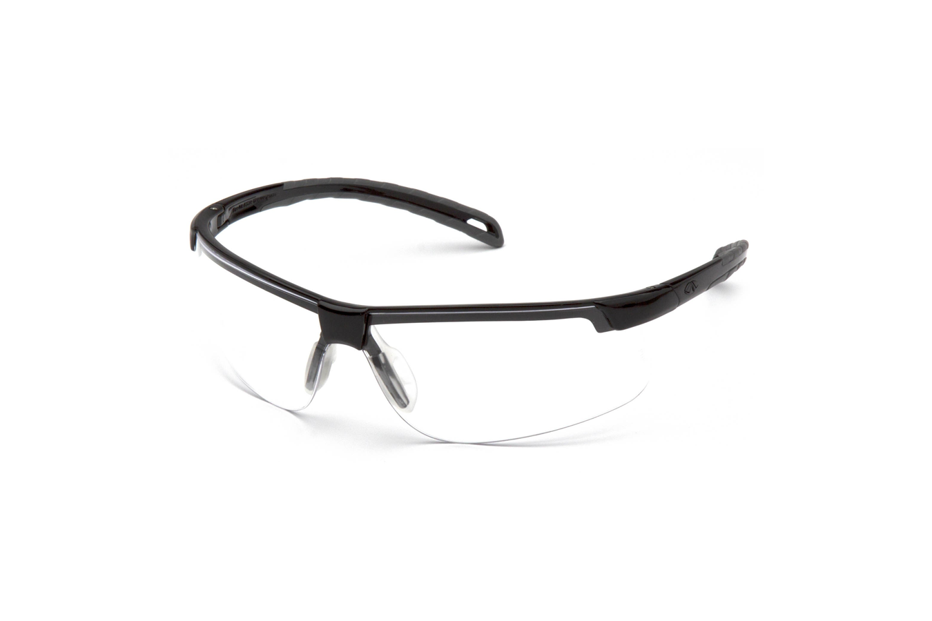 Pyramex Ever-Lite Safety Safety Glasses H2X Anti-Fog Lens BLK/CLR
