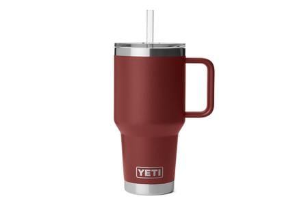 RAMBLER 35 OZ STRAW MUG 2.0 STAG RED