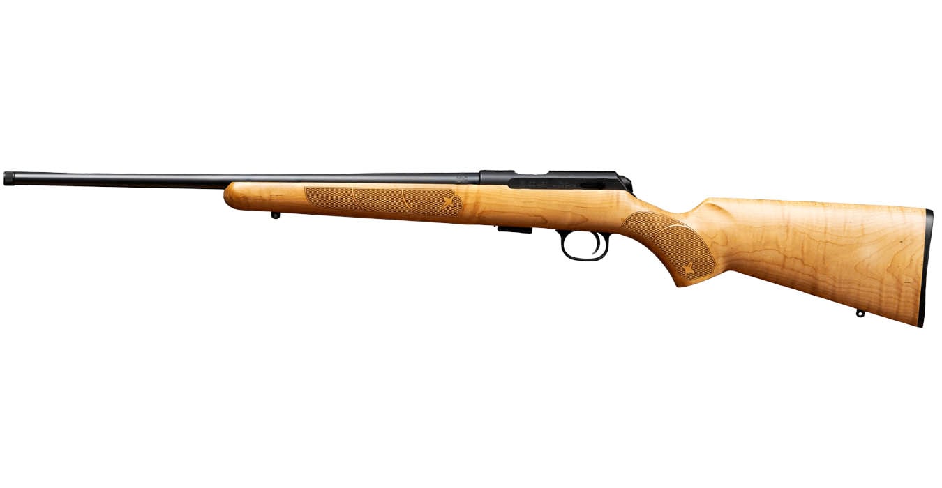 CZ 457 American 22LR Bolt-Action Rifle with AAAA Maple Stock and Threaded Barrel