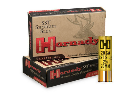 HORNADY 20 Gauge 2 3/4 Inch 250 gr SST Shotgun Slugs 5/Box