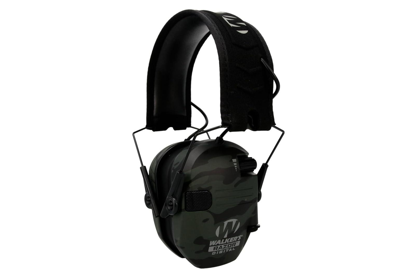 Walker`s Razor Electronic Earmuffs Multicam Gray