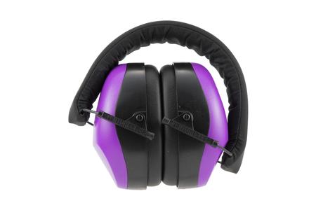 PYRA.VGPM8065C   EARMUFFS PURPLE   NRR26 CLAM PACK