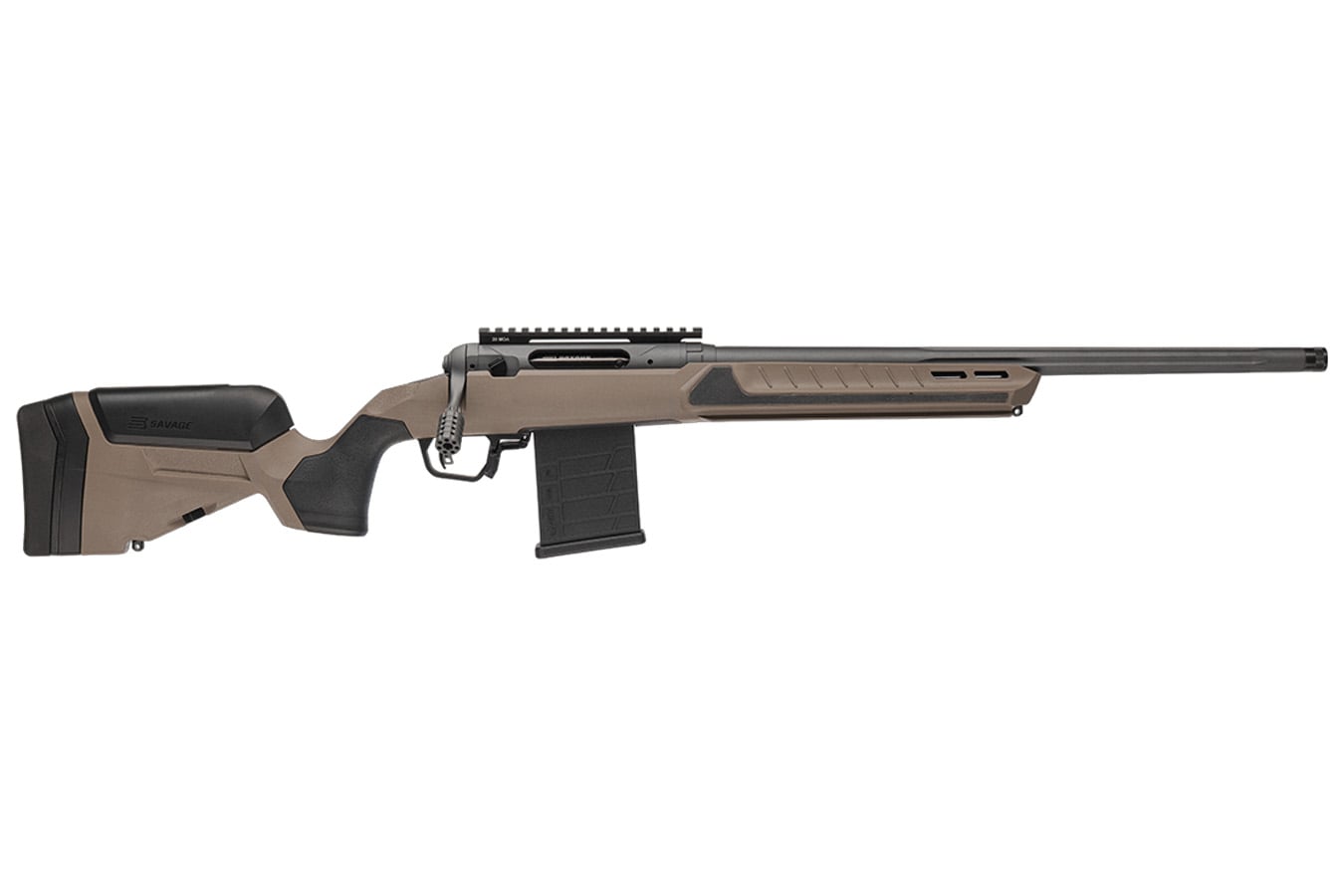 Savage 110 Core Tactical 308 Win Bolt Action Rifle with Coyote Stock