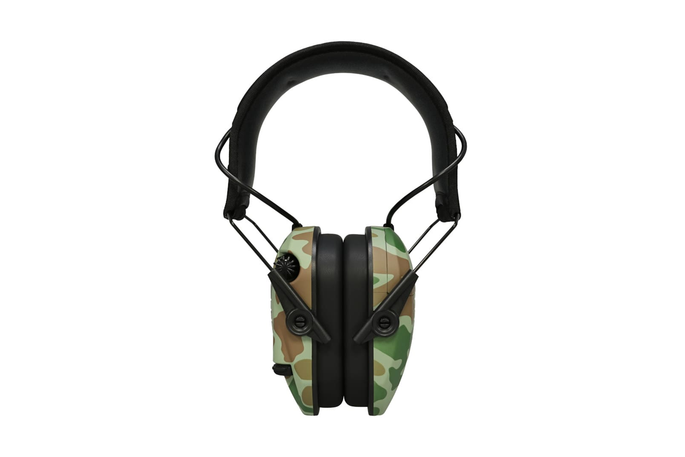 Walker`s Razor Slim Electronic Ear Muffs - Duck Camo Olive Drab Green