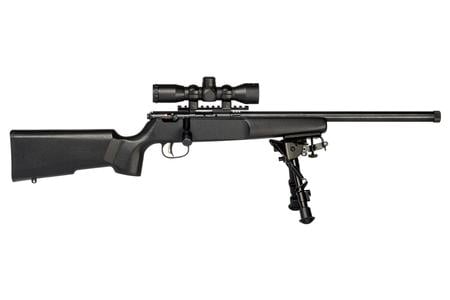 SAVAGE RASCAL TARGET XP LH .22 16 1/8    BBL 4X32 SCOPE THRD