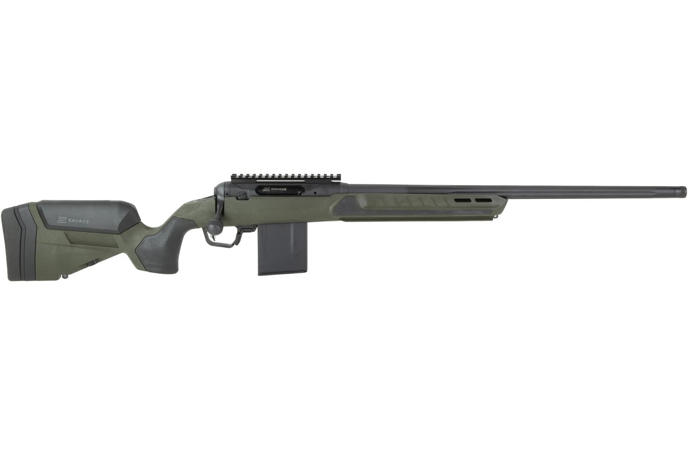 Savage 110 Core Predator  5.56 NATO Bolt Action Rifle with Hunter Green Stock