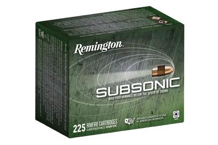 SUBSONIC RIMFIRE 22LR 40GR HOLLOW POINT 