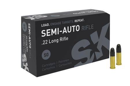 SEMI-AUTO RILFE 22LR 40GR 50 PER BOX