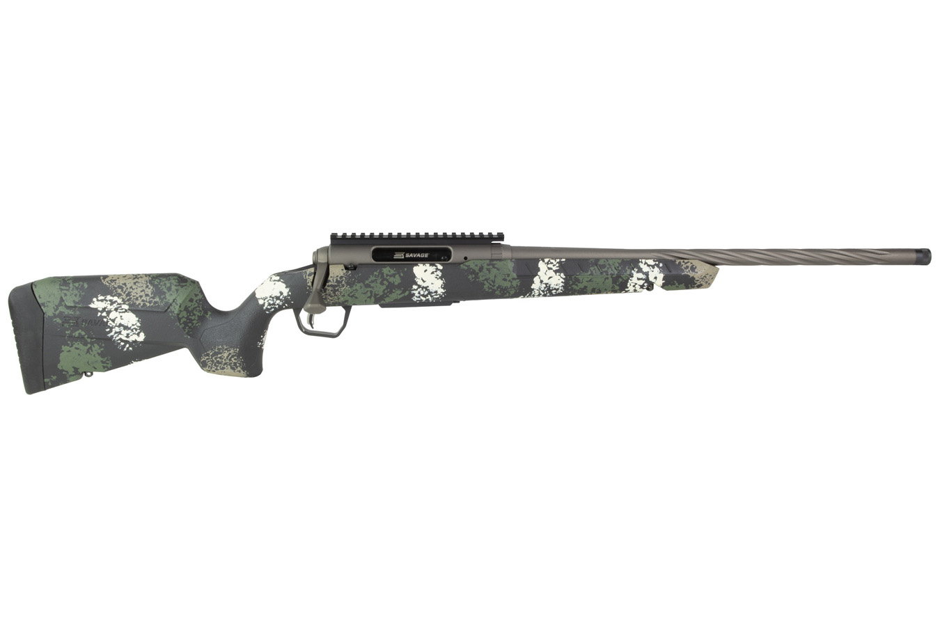 Savage Axis 2 Pro Compact 6.5 Creedmoor Bolt Action Rifle with  Forest Camo Finish 