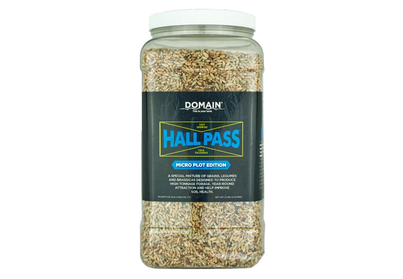 Domain Outdoors Hall Pass Micro Food Plot Seed 1/6 Acre