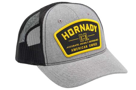 HORN 99236       HORNADY  GRY  BLK       MESH HAT