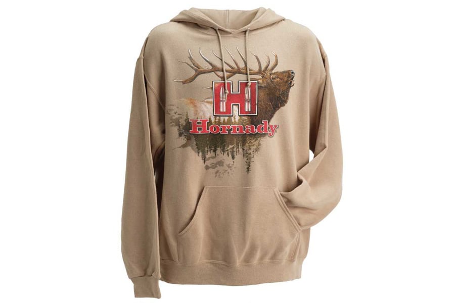 Hornadygear Tan & Khaki Elk Hoodie XL