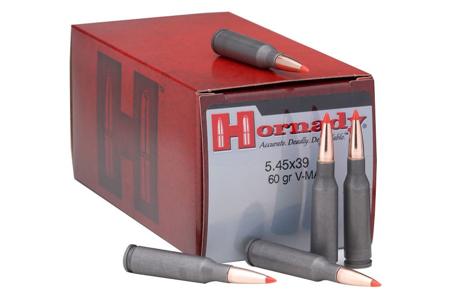 HORNADY AMMO 5.45X39 60 GR V-MAX STEEL (50) 