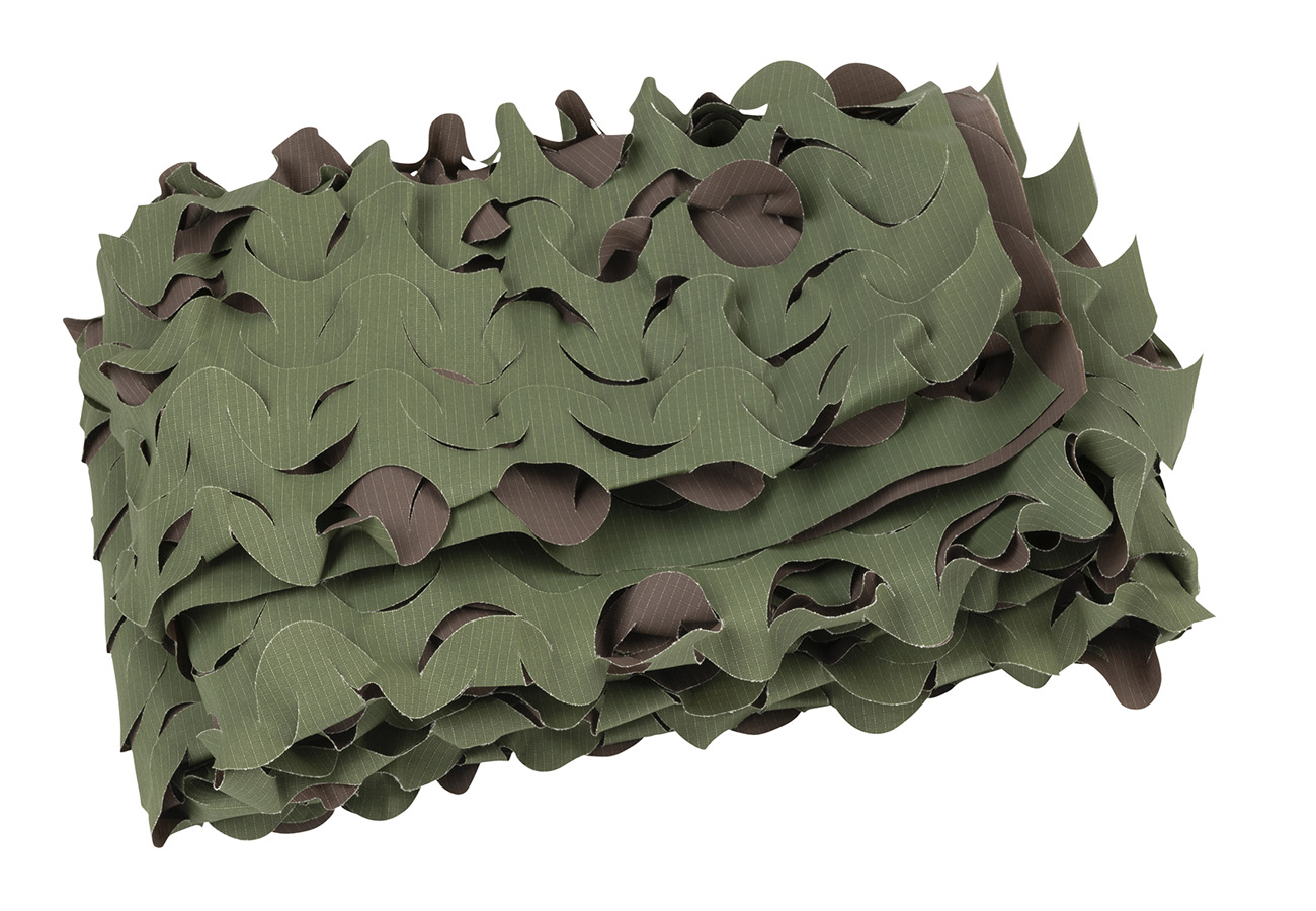 Allen 3D Die Cut Camo Material 9.8 Foot by 58 Inch Olive Brown