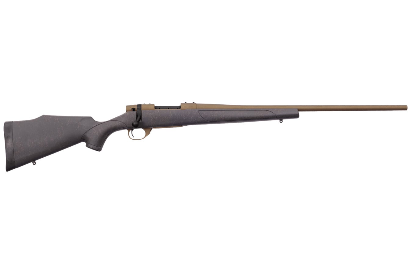 Weatherby Vanguard Weatherguard Bronze 7MM PRC Bolt Action Rifle with Burnt Bronze Barrel