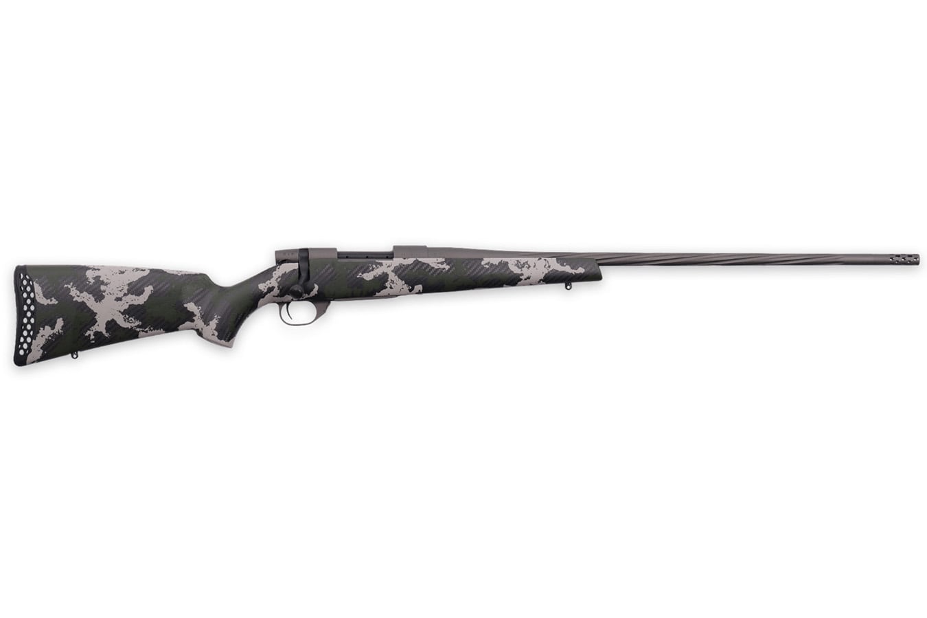 Weatherby Vanguard Talon 300 Winchester Magnum Bolt Action Rifle with Sponge Camo