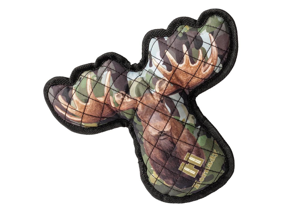 Hornady Moose Head Camo Dog Toy