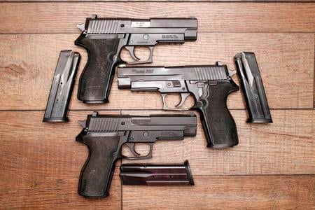 SIG SAUER P227 45 ACP NIGHT SIGHTS (VERY GOOD) CONDITION