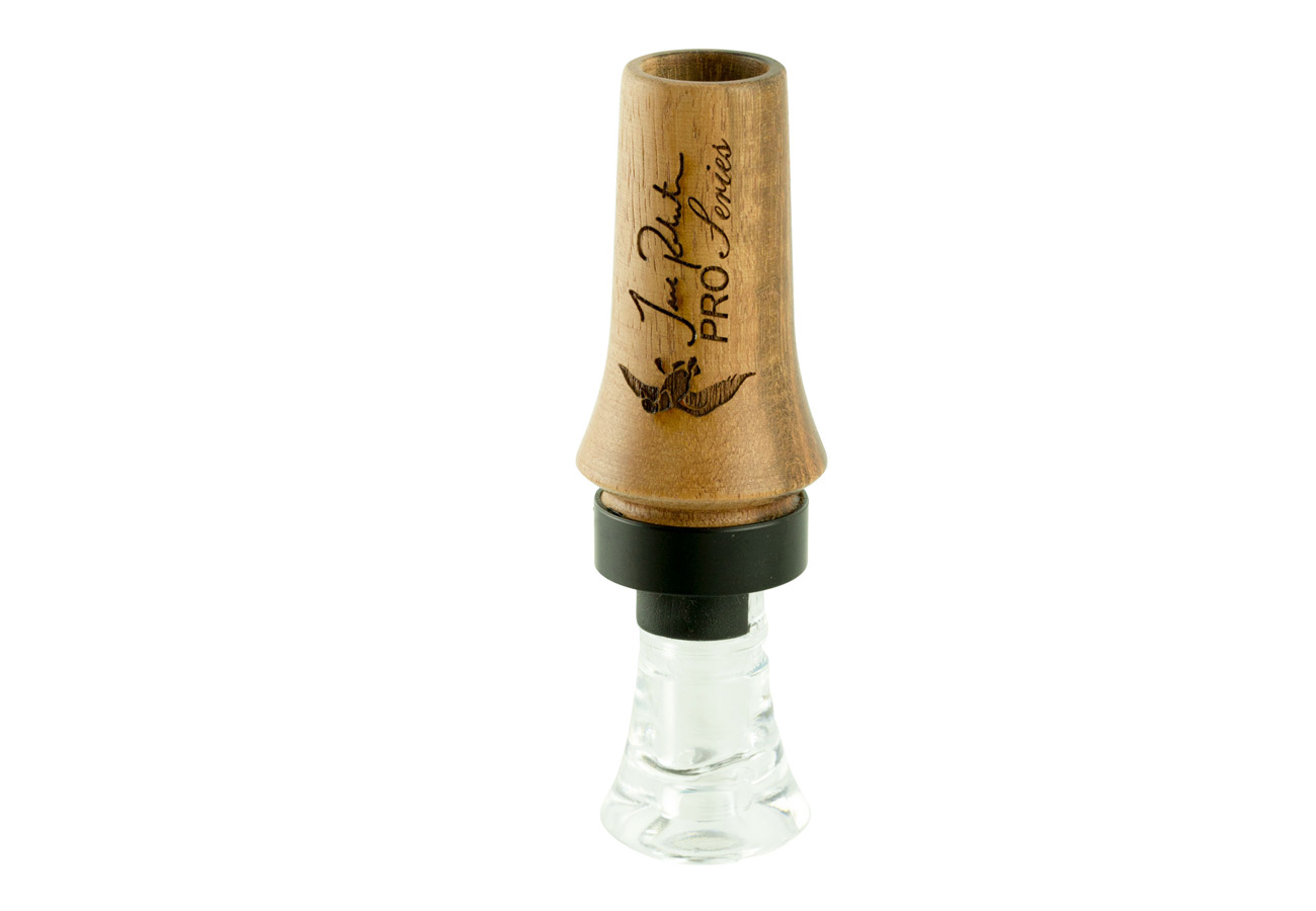 Duck Commander Jase Pro Tigerwood Double Reed Mallard Hen Duck Call