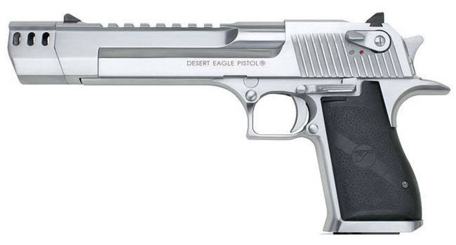 Magnum Research Desert Eagle 44 Magnum Brushed Chrome Pistol With