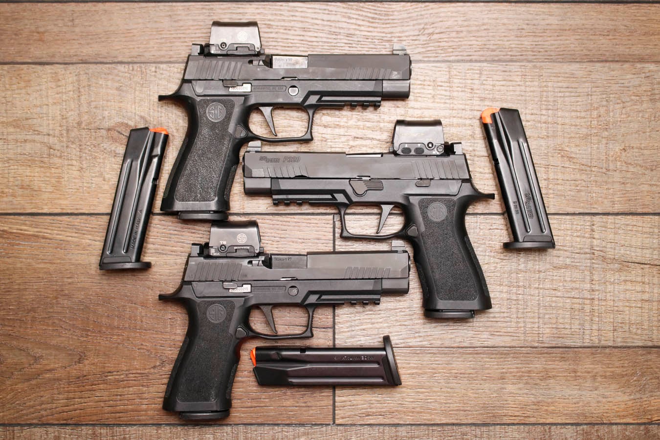 Sig Sauer P320 Full Size 9mm Police Trade-In Pistol with Romeo 2 Red Dot and Night Sights (Good Condition)