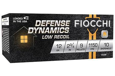 FIO 12LE9P    12 LOW RECOIL BUCK NKL  1BK    10/25