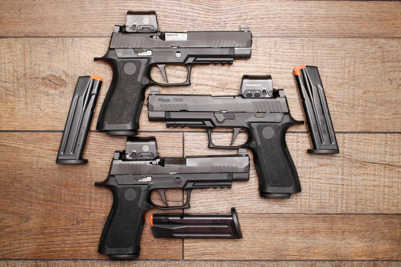 Sig Sauer P320 Full Size 9mm Police Trade-In Pistol with Romeo 2 Red Dot and Night Sights (Very Good Condition)