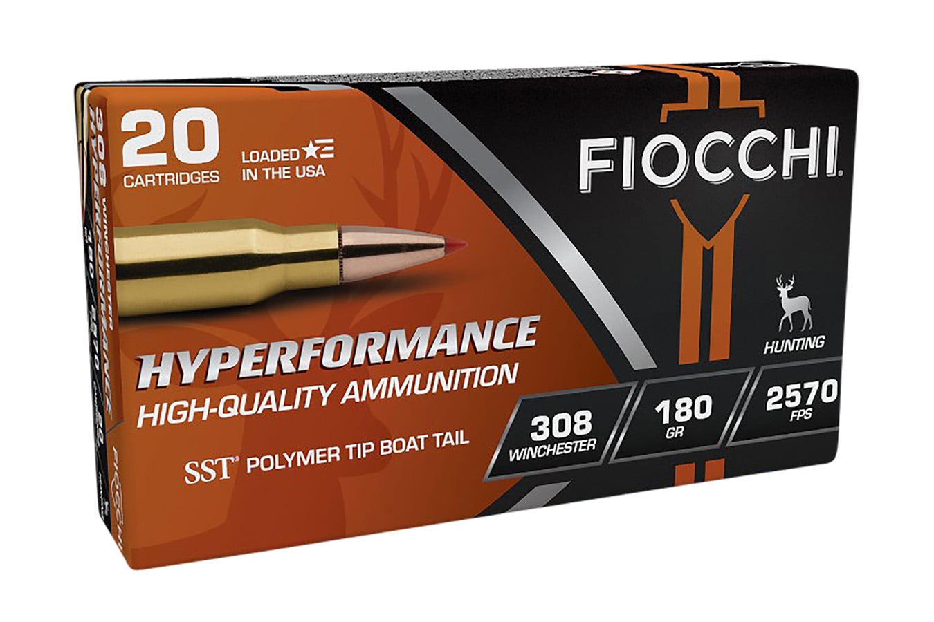 Fiocchi 308 Win 180 gr Super Shock Tip Hyperformance 20/Box