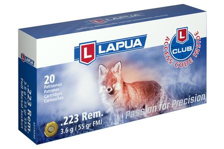 LAPUA 223 REM 55GR FMJ 20/600