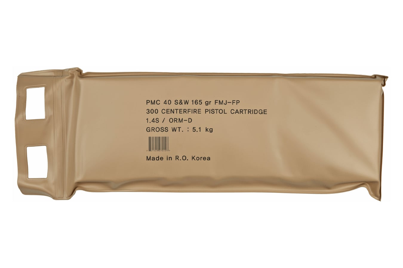 PMC 40 S&W 165Gr FMJ Bronze 300/Box