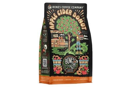APPLE CIDER DONUT FLAVORED GROUND COFFEE - 12 OZ