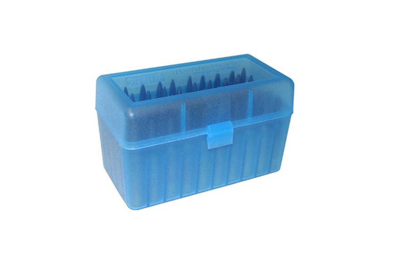 MTM Flip-Top 50rd Ammo Box for WSSM/500S CLR/BLU