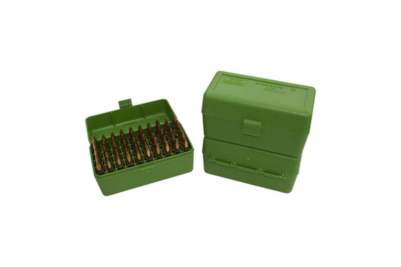 MTM Case Gard 50rd Ammo Box 223/204 GRN