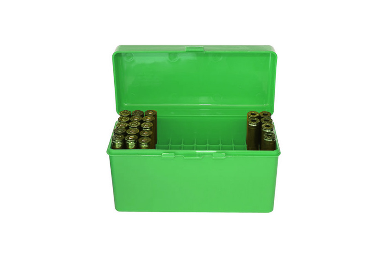 MTM 60rd Flip-Top Ammo Box 270WIN 30-06 25-06 GRN