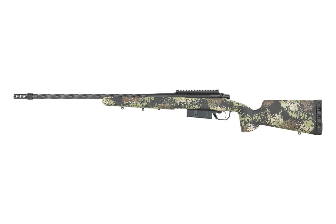 Horizon Firearms Core Bandit 7mm PRC Bolt-Action Rifle with 22 Inch Titanium Cerakote Fluted Threaded Barrel and Iota EKO Stock