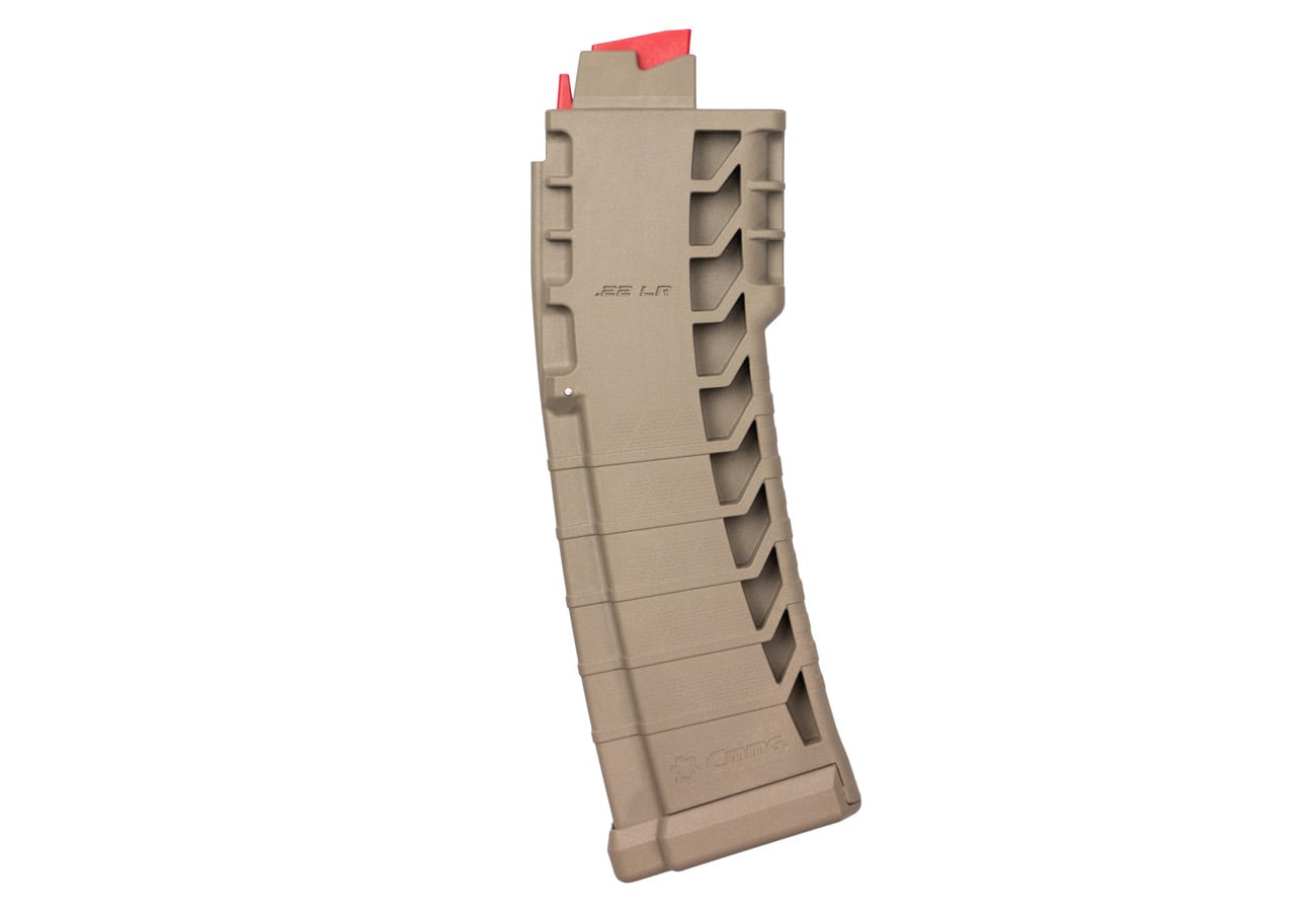 CMMG 22AFC77 FDE 22 LR 10 Round Polymer