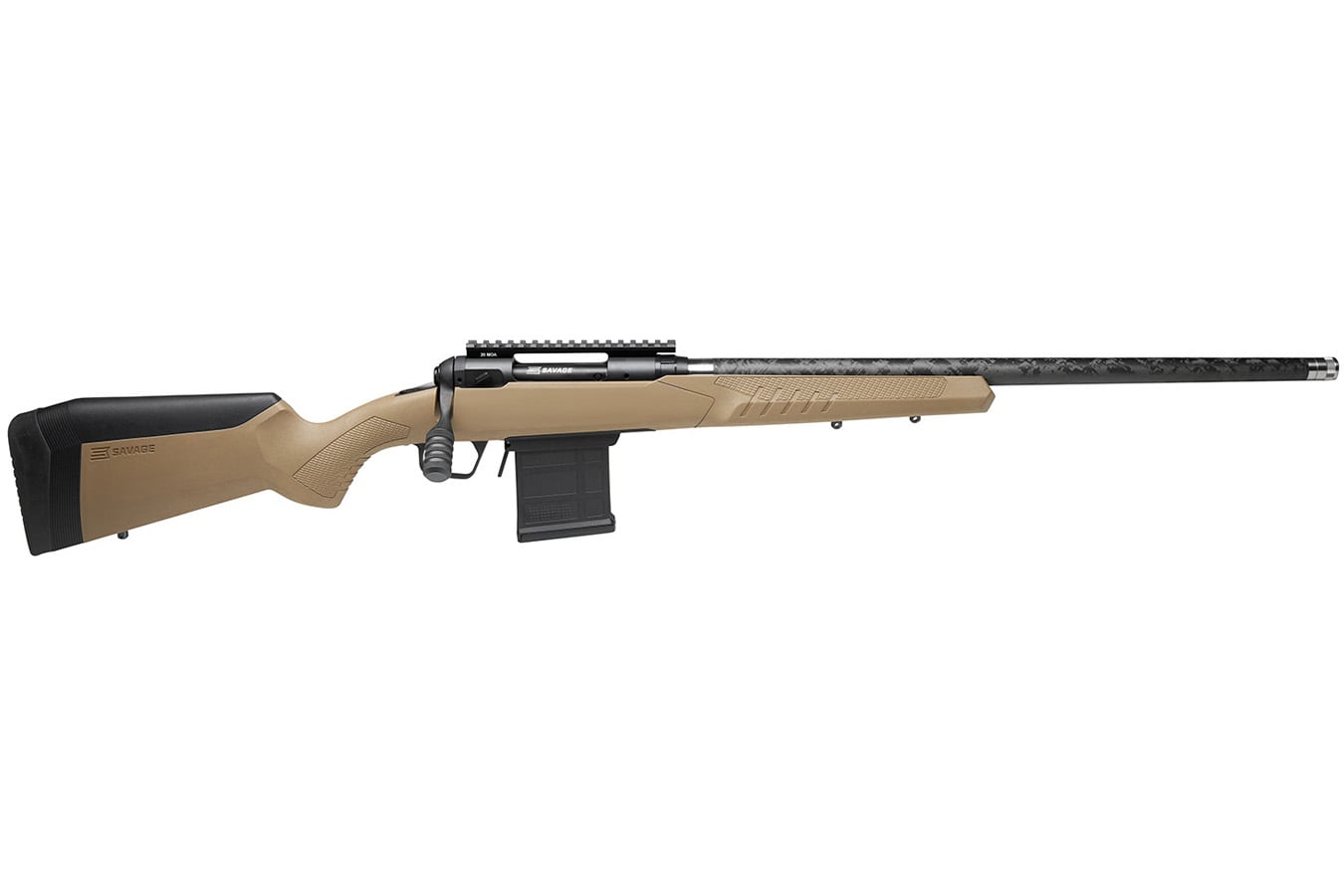 Savage 110 Carbon Tactical 6.5 PRC Bolt-Action Rifle with FDE Stock