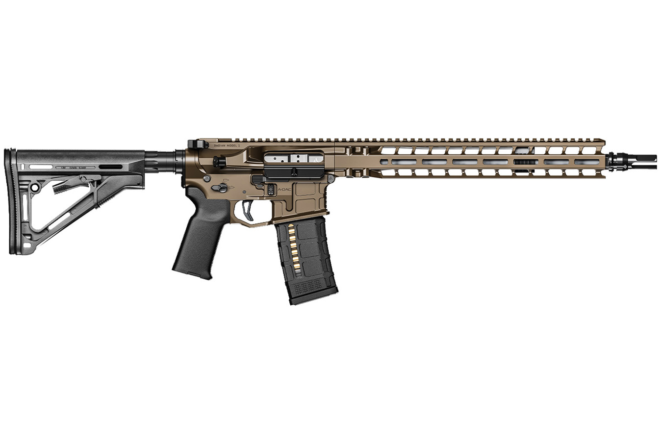 Radian Weapons Model 1 6MM ARC AR-15 Rifle with Brown Finish