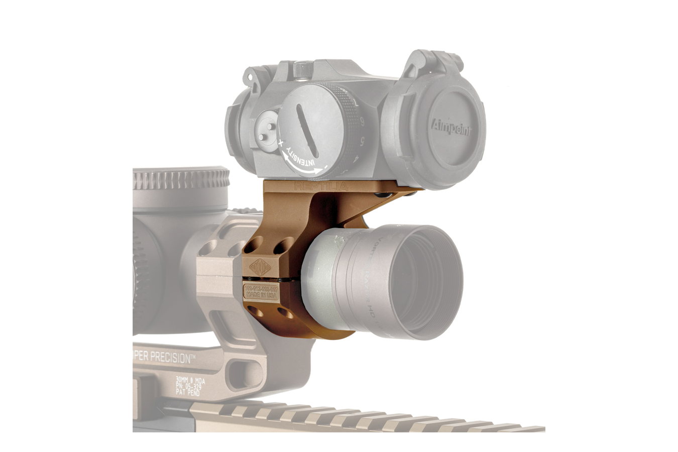 Reptilia ROF-SAR 30mm Aimpoint Micro Mount FDE