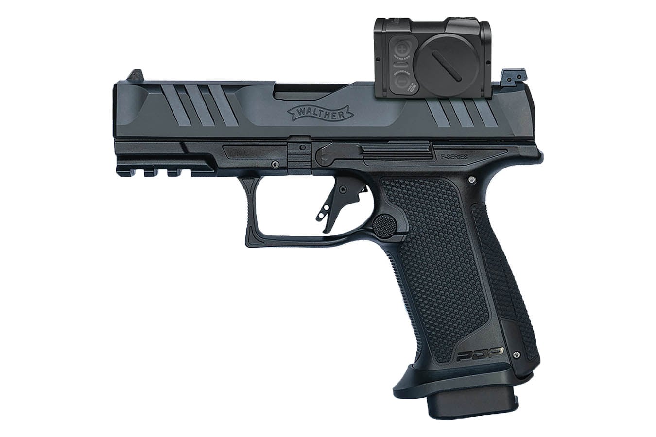 Walther PDP F-Series Pro 9mm Optic Ready Pistol with Aimpoint Acro P-2 Red Dot Sight