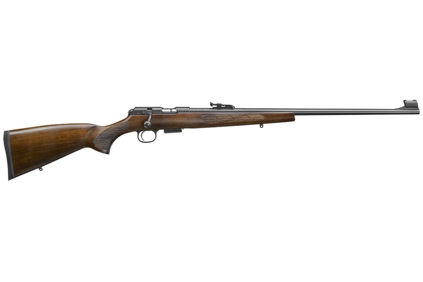 CZ 457 Lux 22 WMR Bolt Action Rifle with Turkish Walnut