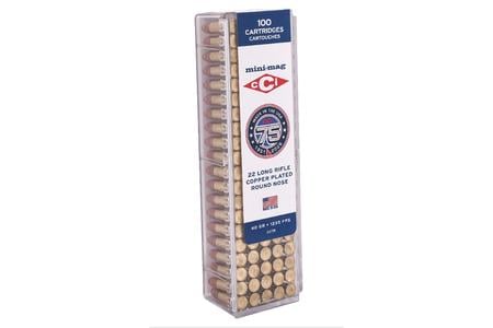 CCI 22LR 40gr LRN 75th Anniversary Mini-Mag Target 100/Box