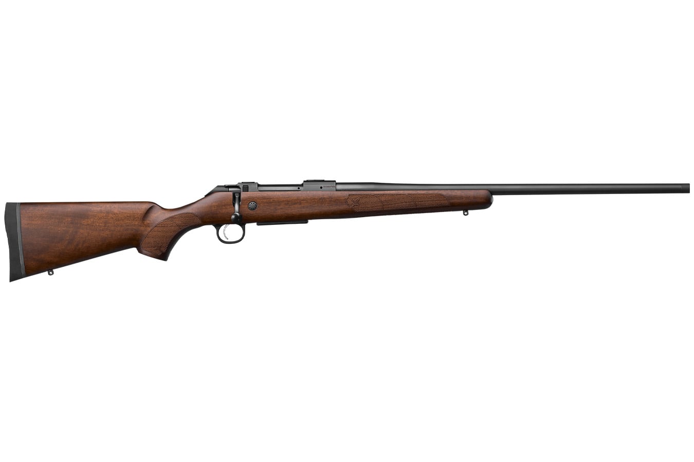 CZ 600-Plus American 243 Win Bolt Action Rifle with Turkish Walnut Stock