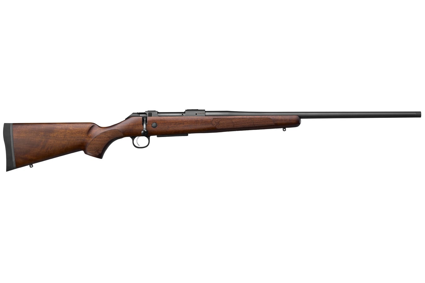 CZ 600 ST2 American 243 Win Bolt Action Rifle with Walnut Stock