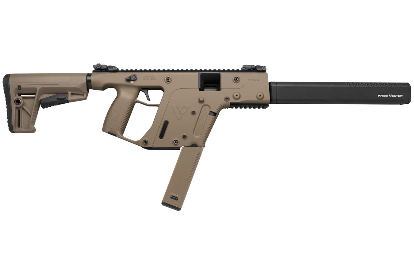 Kriss Vector CRB 10MM Semi-automatic Rifle FDE