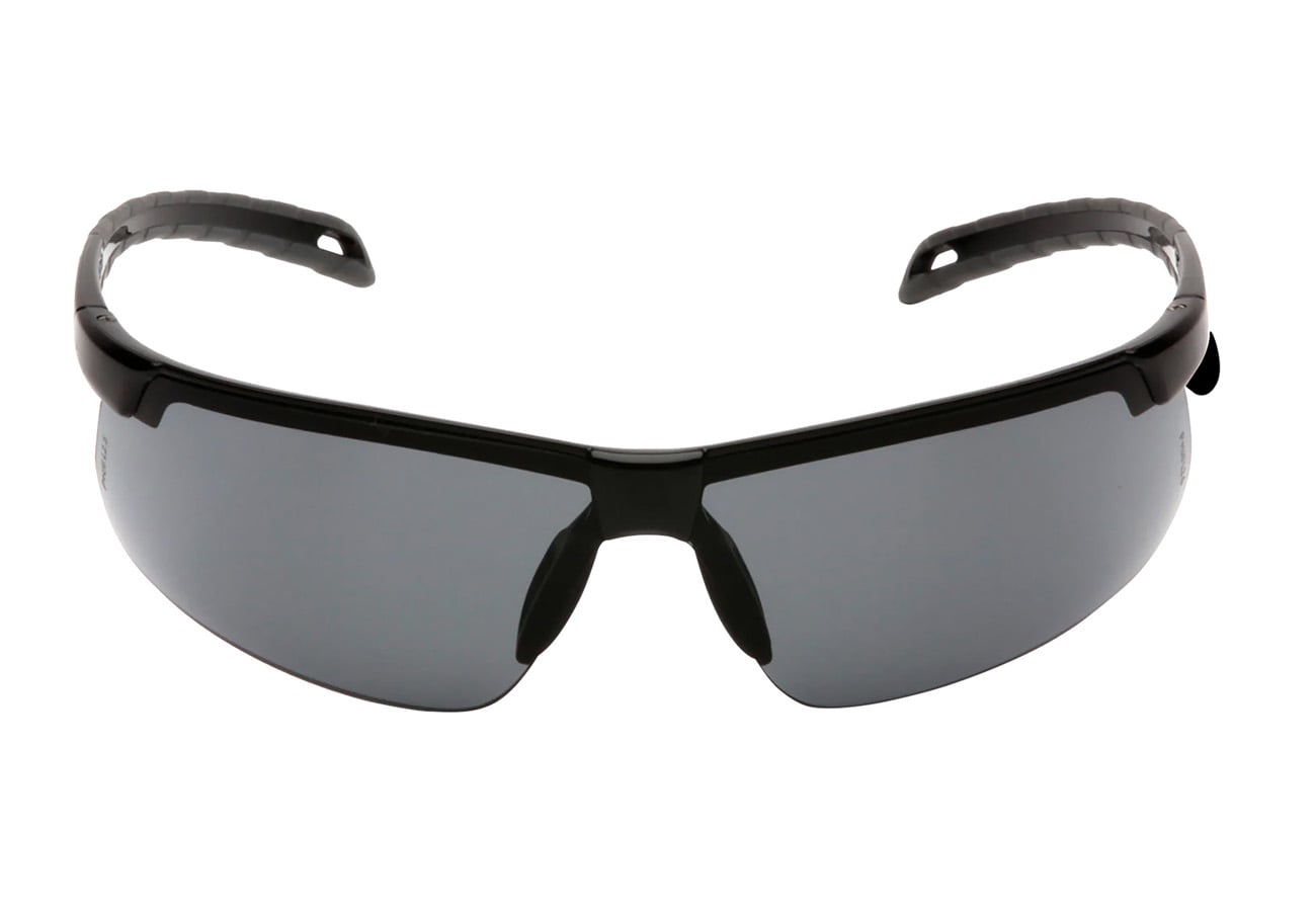 Pyramex Everlite Black Gray H2X Anti-Fog Safety Glasses