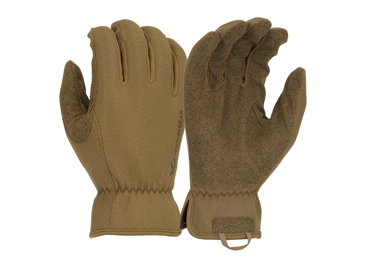 Pyramex Synthetic Leather Slip-On Gloves Black Brown Medium