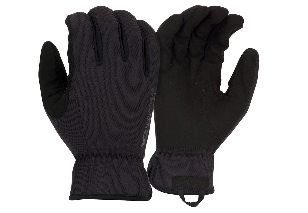 Pyramex Synthetic Leather Slip-On Gloves Black Large