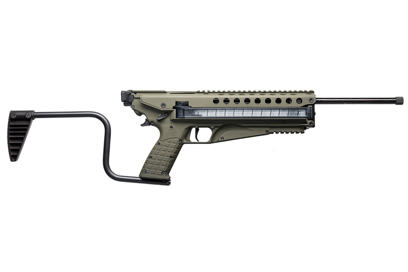 Kel-Tec R50 5.7x28mm Semi Auto Rifle with Folding Stock Green