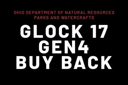 ODNR GLOCK 17 GEN4 9MM W/ NS AND (3) 17-RD MAGS